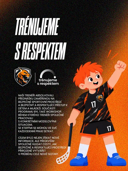 První florbalový oddíl ve spolupráci s TSR