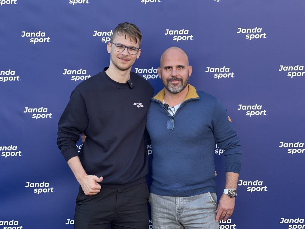 Zleva: Vít Janda a Robert Mazouch. Foto: JANDASPORT ®