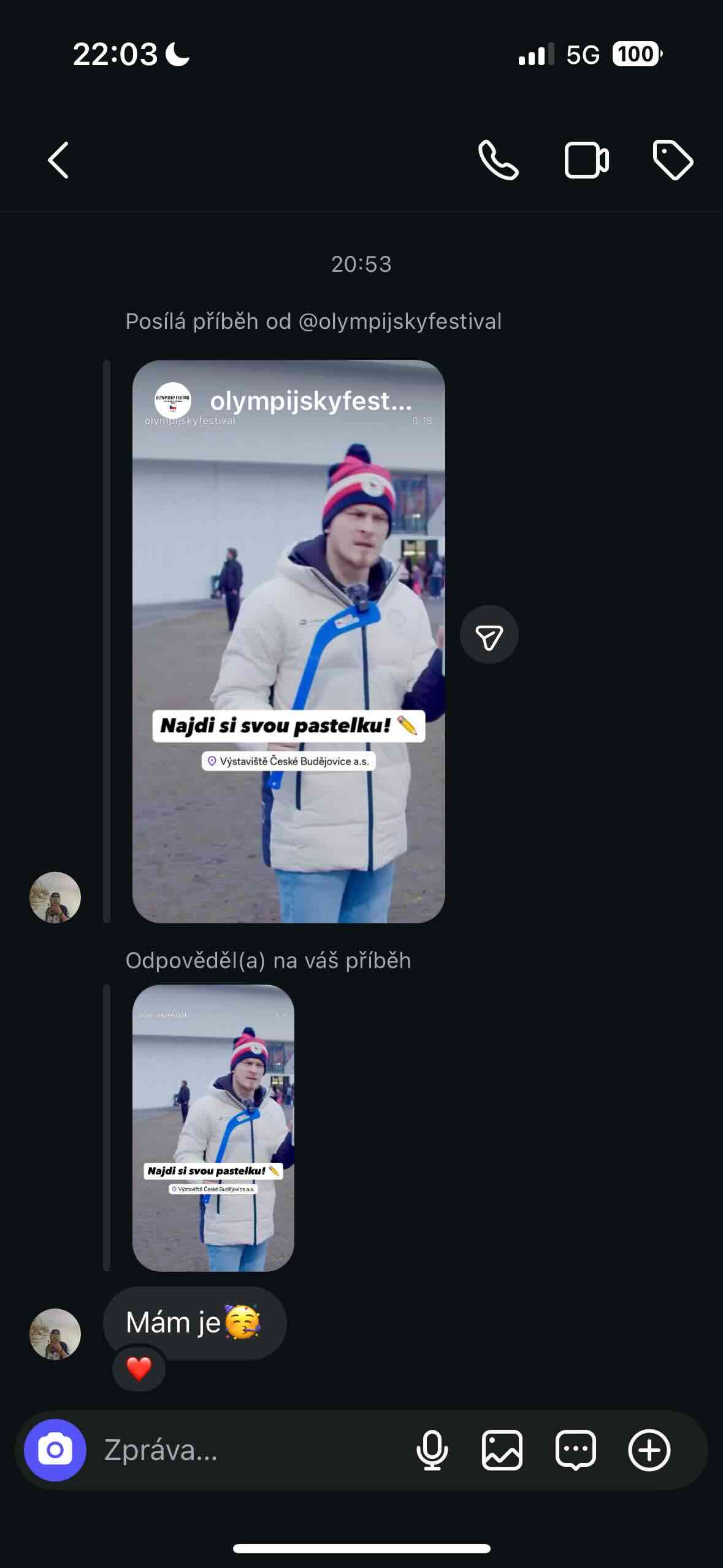Instagram story: Najdi si svou pastelku v Českých Budějovicích