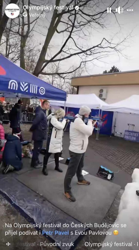 Prezident na festivalu
